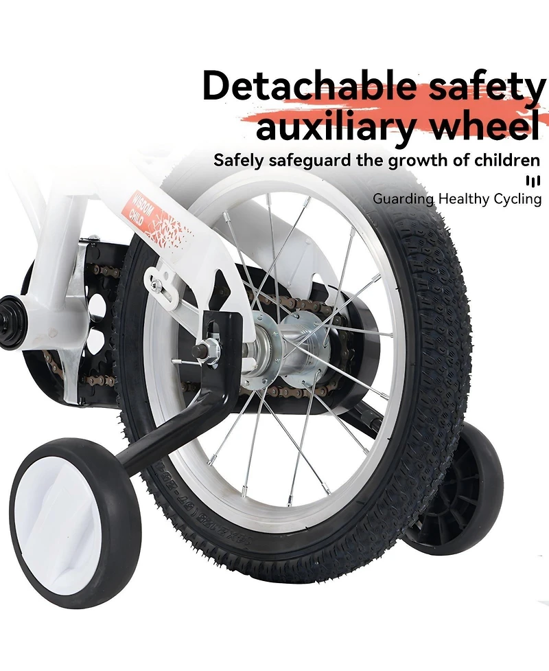 Streamdale 18" Kids Bike w/ Training Wheels and Stand