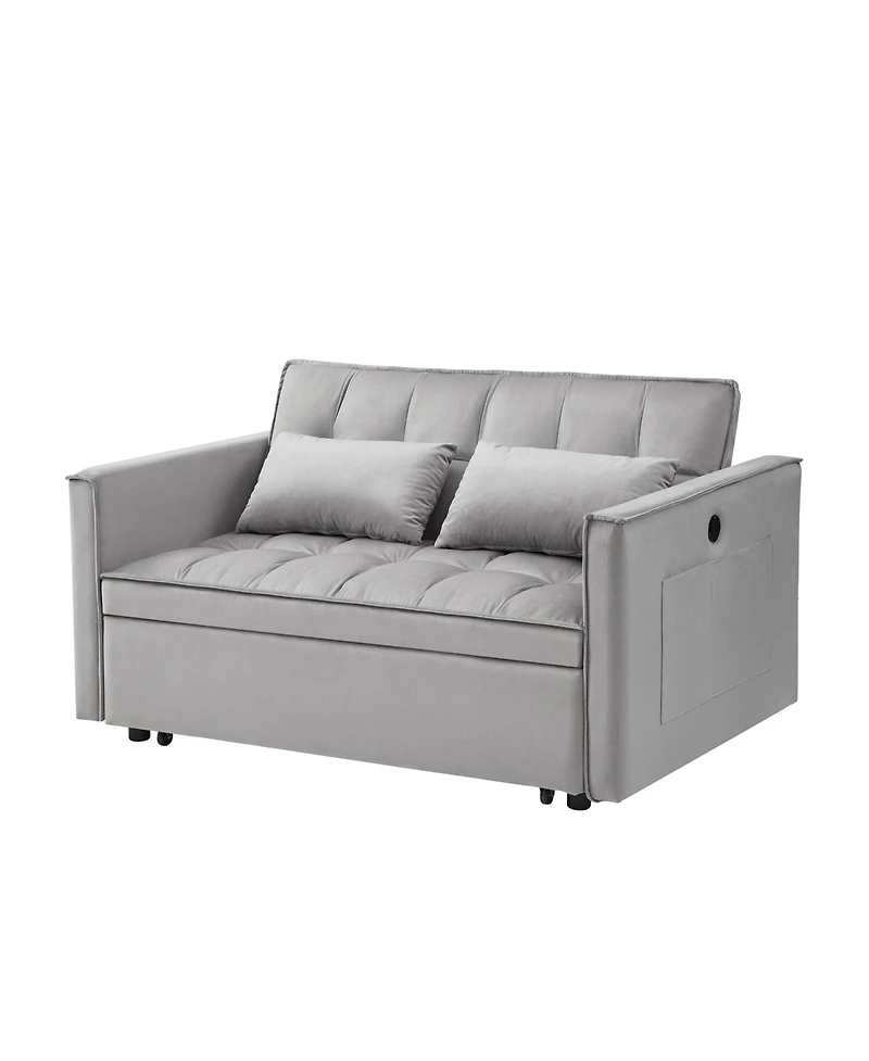 Streamdale 3-in-1 Sleeper Sofa with Usb Port