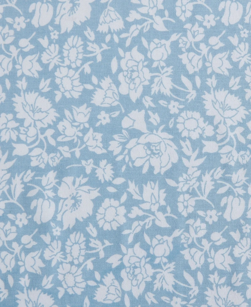 Laura Ashley 200-Thread Count Cotton Percale 4 -Pc. Sheet Set, King