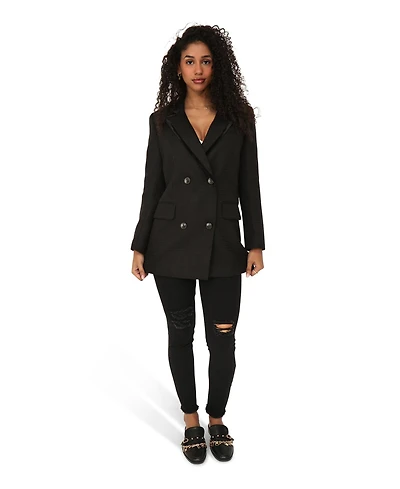 Belle & Bloom Because Of You Trimmed Blazer