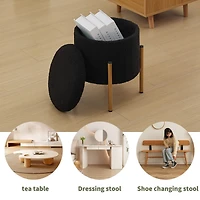 Streamdale Modern Storage Ottoman with Removable Lid
