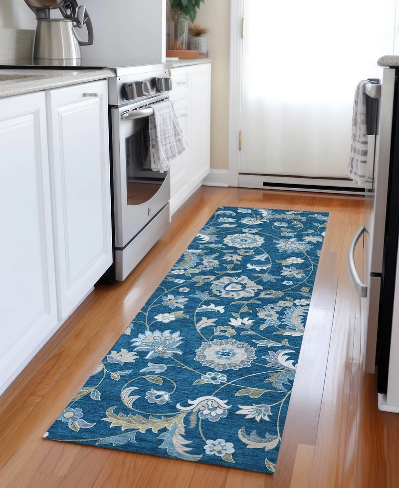 Addison Chantille Machine Washable ACN1006 2'3"x7'6" Runner Area Rug