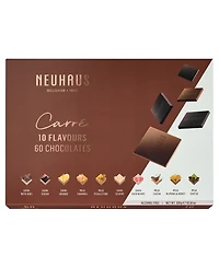Neuhaus Carre 10 Flavors Assorted Chocolates, 60 Piece