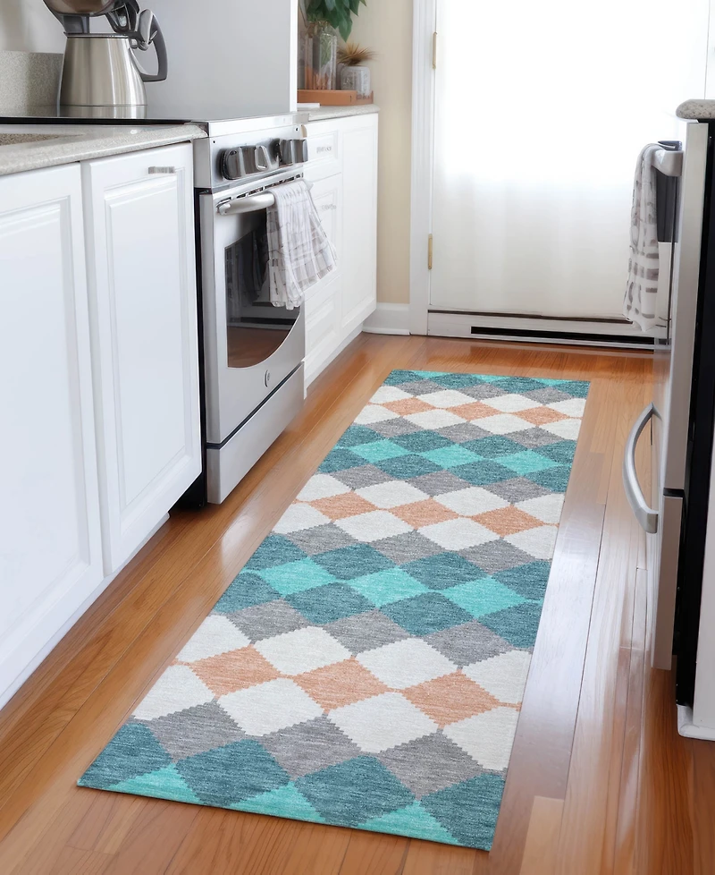 Addison Chantille Machine Washable ACN1007 2'3"x7'6" Runner Area Rug