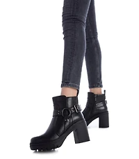 Xti Women's Casual Heeled Booties By