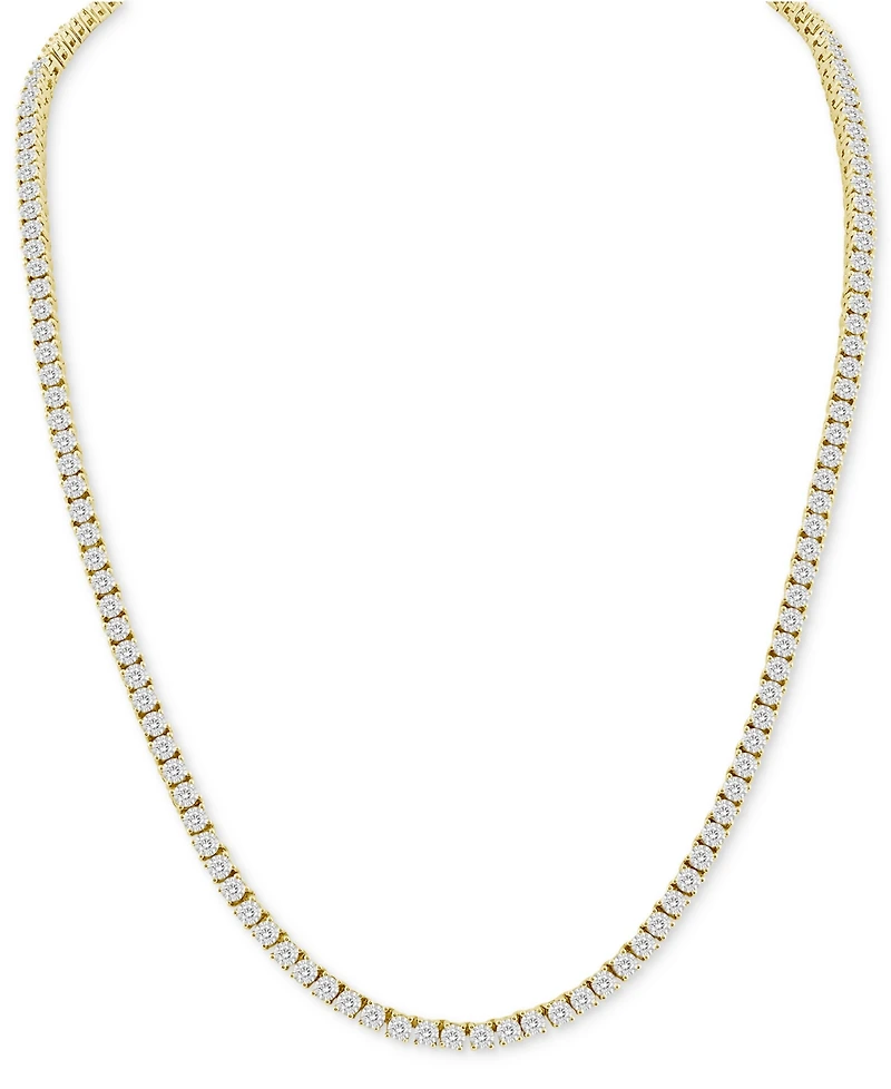 Men's Diamond Necklace (3 ct. t.w.) in 10k Yellow Gold 20"