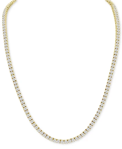 Men's Diamond Necklace (3 ct. t.w.) in 10k Yellow Gold 20"