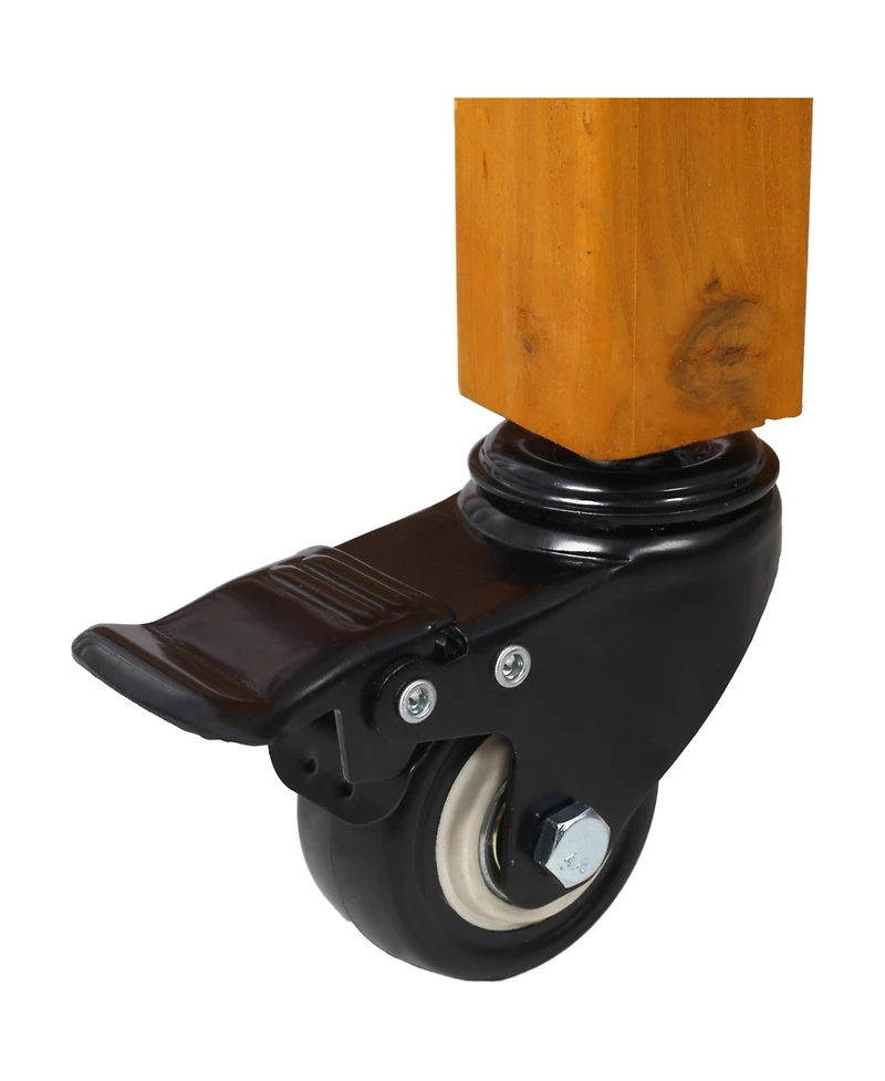 Streamdale 8-Pocket Mobile Herb & Veggie Planter with Storage