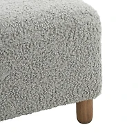 Modern Upholstered Ottoman Bench,Comfortable End-of-Bed Seat for Bedroom or Living Room-The Pop Home