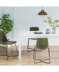 Tribesigns 78.7"x39.4" Dining Table, Industrial Kitchen Table for 8-10 Person, Rectangular Dinner Table for Dining Room Kitchen Living Room, with Heav