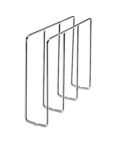 Rev-a-Shelf U-Shaped Bakeware Divider Cabinet Organizer Chrome, 596-10CCR-52
