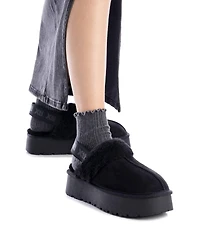 Women's Winter Suede Clogs By Xti