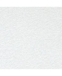 Modern Accent Chair with White Upholstery and Solid Wood Frame, Minimalist Lounge Chair for Living Room, Bedroom, or Office