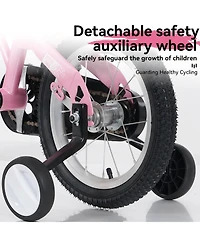 Streamdale 16" Kids Bike with Training Wheels & Saddle Adjust