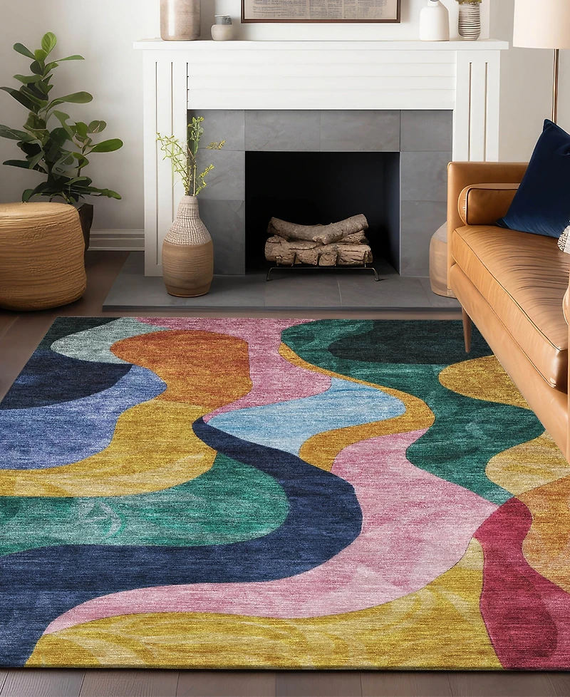 Addison Chantille Machine Washable ACN1120 8'x10' Area Rug