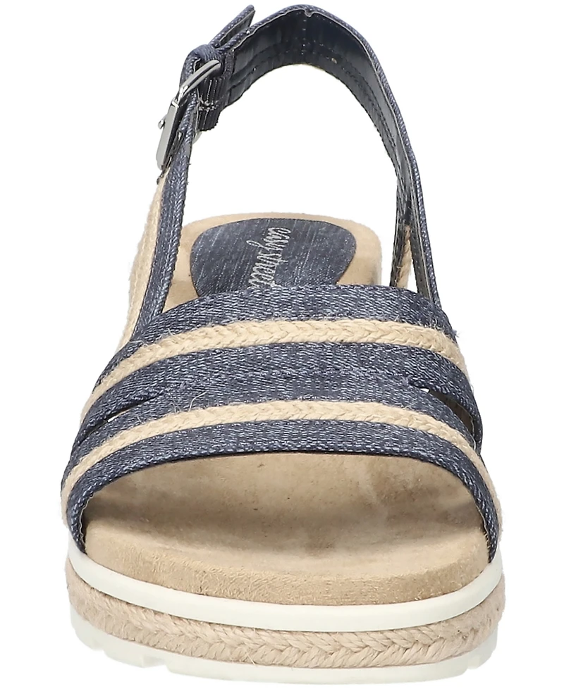 Easy Street Women's Mel Wedge Heel Sandals