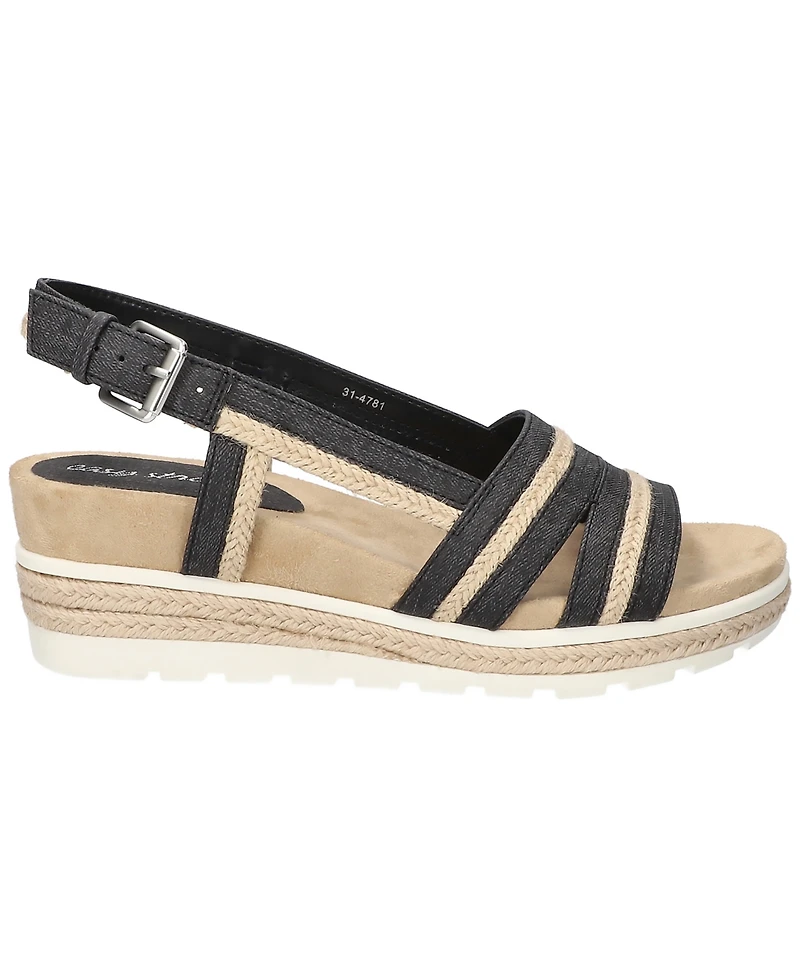 Easy Street Women's Mel Wedge Heel Sandals