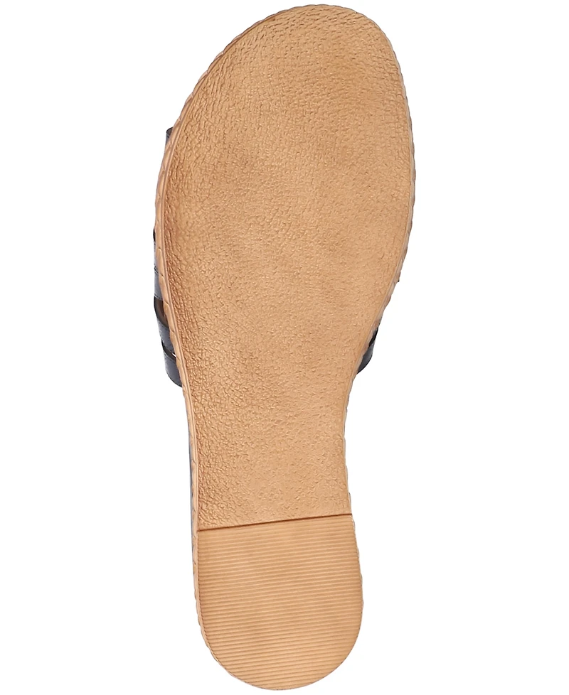 Easy Street Women's Edda Wedge Heel Sandals