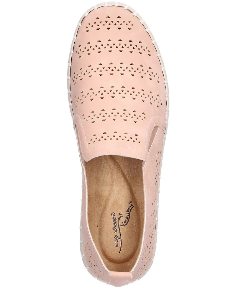 Easy Street Women's Peppy Slip-On Platform Sneakers