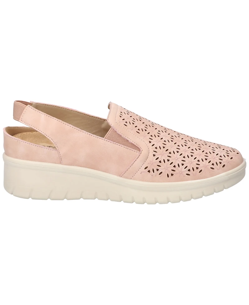 Easy Street Women's Petal Comfort Slip-On Flats