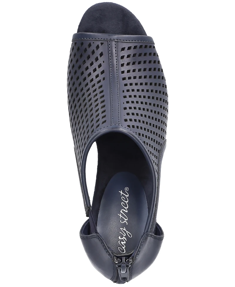 Easy Street Women's Amiri Block Heel Sandals