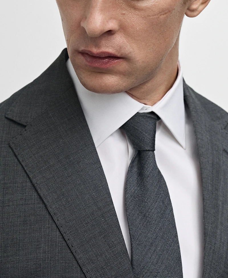 Mango Men's Slim-Fit Virgin Wool Suit Jacket