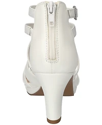 Easy Street Women's Crissa Buckle Dress Sandals