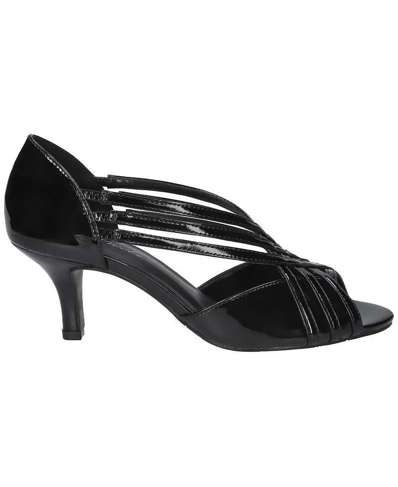 Easy Street Women's Oceana Peep Toe Pumps