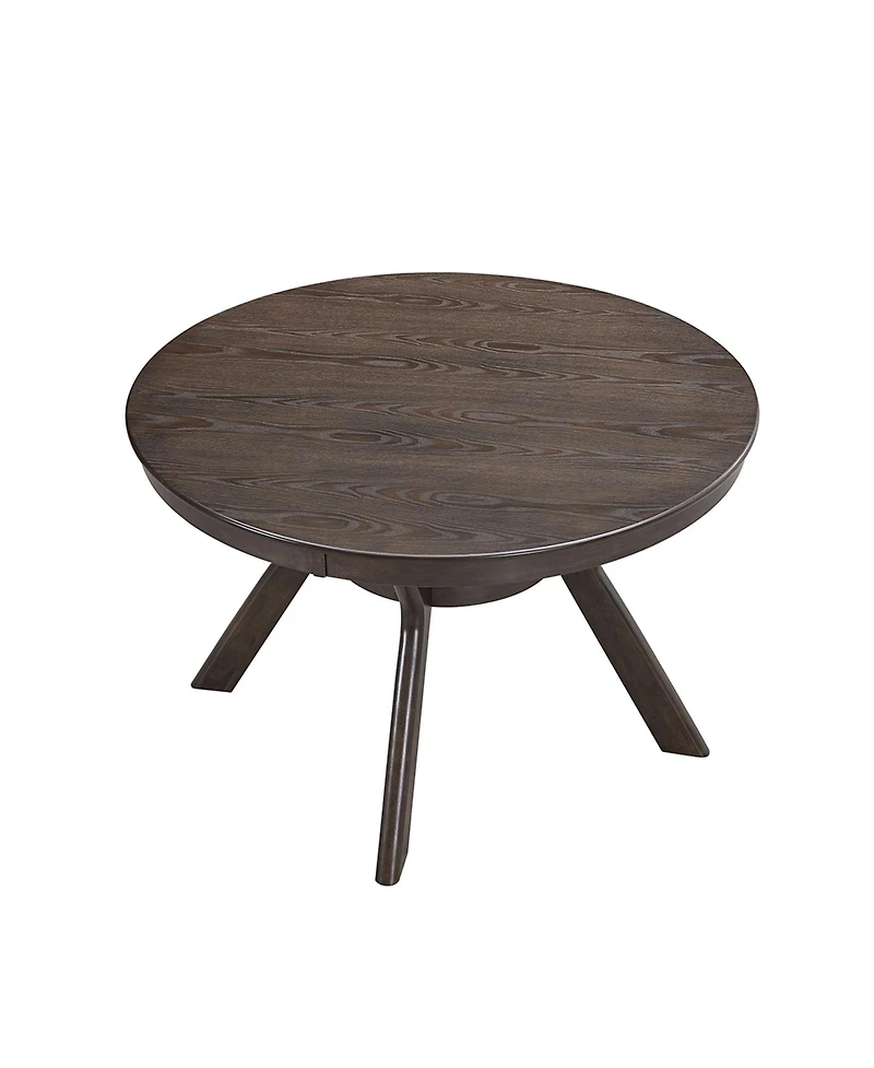 Streamdale 47" Round Modern Rubber Wood Dining Table