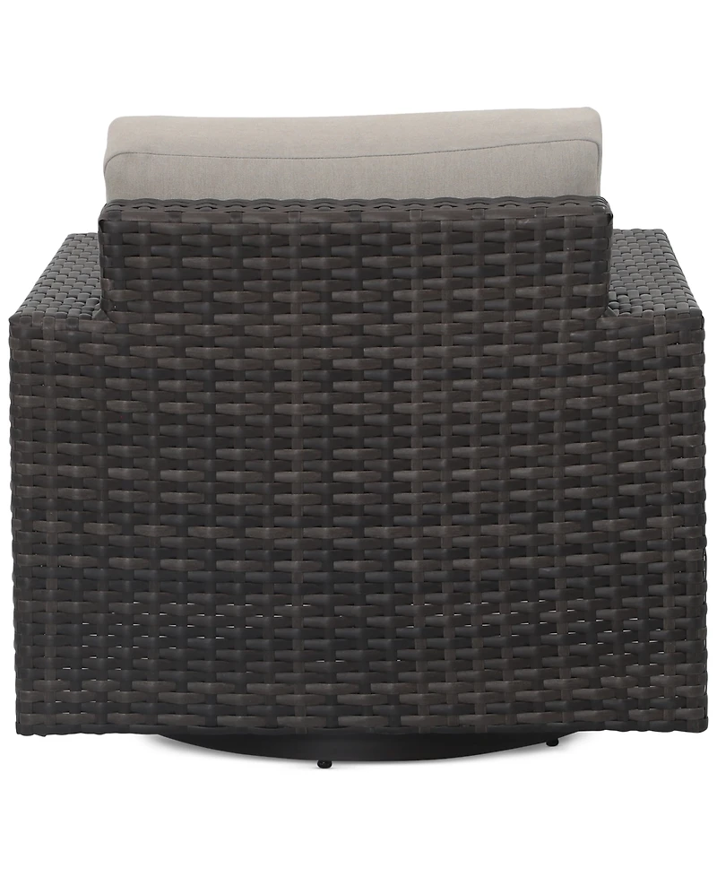 Ember Outdoor Swivel Chair, Created for Macy's