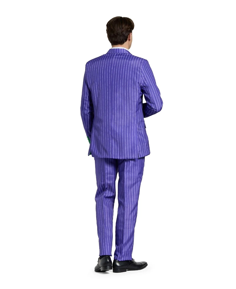 Suitmeister Men's Official Joker Costume Suit - Dc Comics Purple