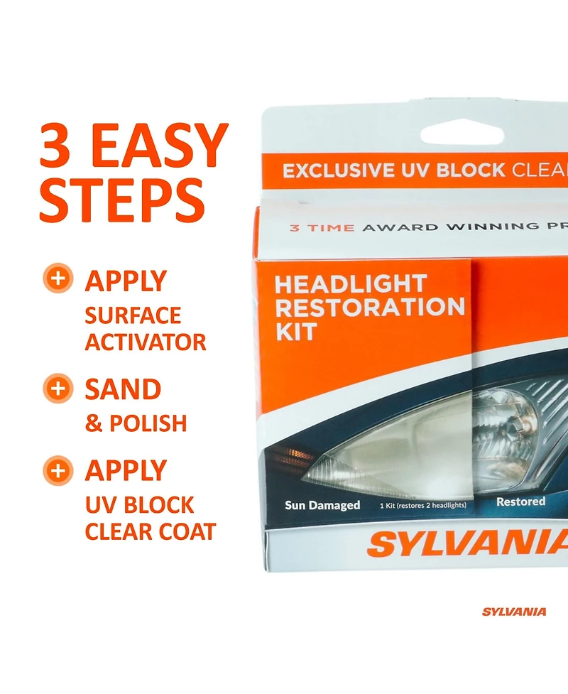Sylvania - Headlight Restoration Kit