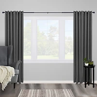 Kenney Newbury 5/8 Inch Decorative Window Curtain Rod - Stylish Home Accent