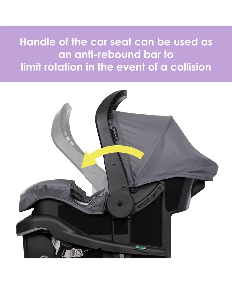 Baby Trend Expedition Zero Flat Jogger Travel System with Led Lights