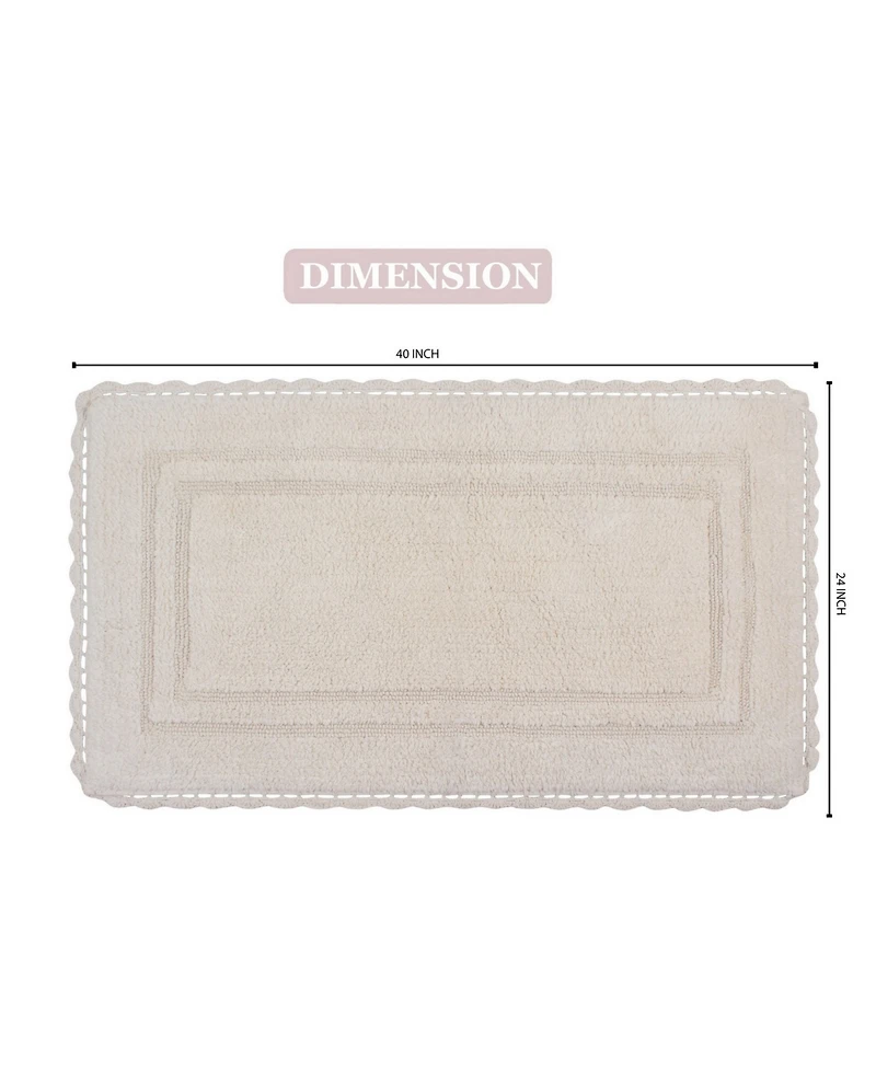Home Weavers Casual Elegance Reversible Bath Rug, 24" x 40"