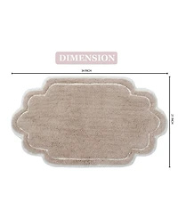 Home Weavers Allure Bathroom Rug, 21" x 34"
