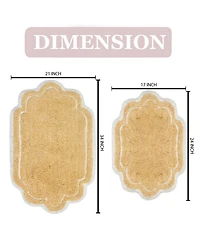 Home Weavers Allure Bathroom -Pc. Bath Rug Set