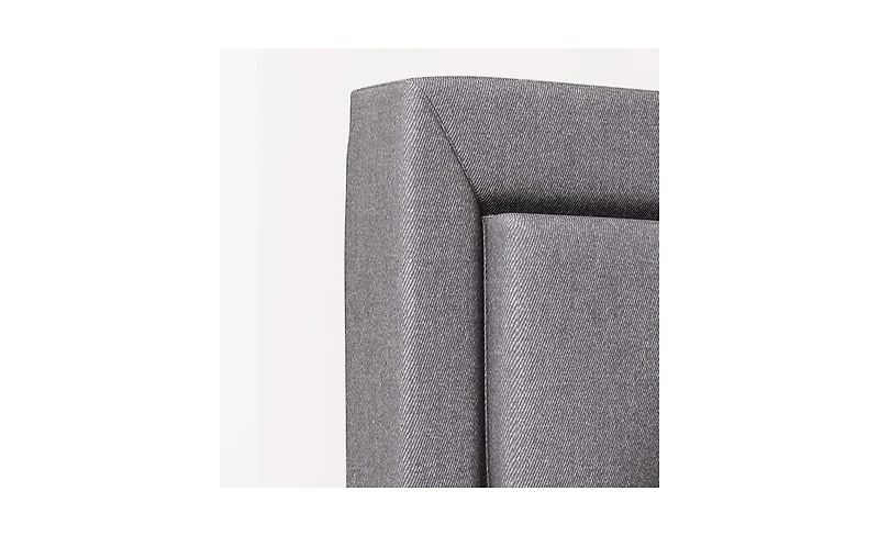 gaomon Queen Bed Frame with Adjustable Linen Button Tufted Headboard