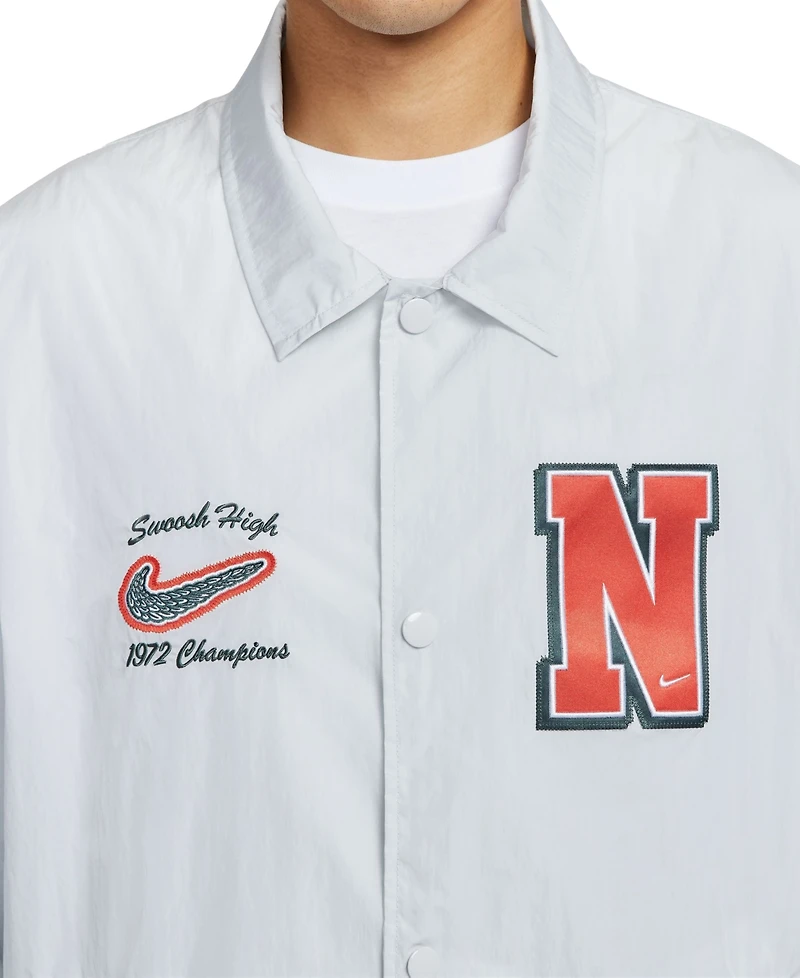 Nike Men's Authentic Logo Coaches Jacket