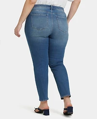 Nydj Plus Sheri Slim Ankle Jeans