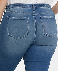 Nydj Plus Sheri Slim Ankle Jeans