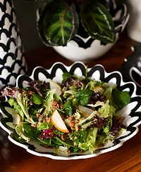 Coton Colors Arabesque Scallop Pasta Bowl
