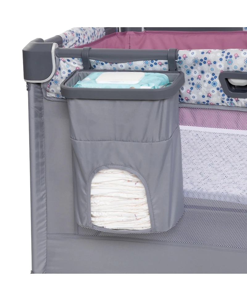 Baby Trend Nursery Den Playard with Rocking Cradle
