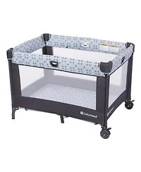Baby Trend Nursery Den Playard with Rocking Cradle