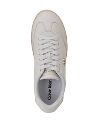 Calvin Klein Women's Nicala Logo Lace-Up Sneakers
