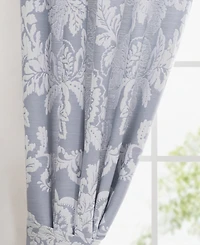Rose Tree Floral Damask Window Panels, 50" x 84"