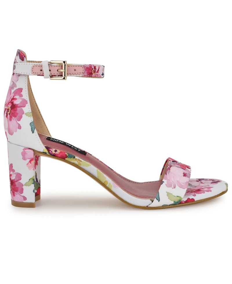 Nine West Women's Pruce High Block Heel Dress Sandals