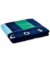 Lacoste Home Sporty Stripe Cotton Beach Towel, 36" x 72"