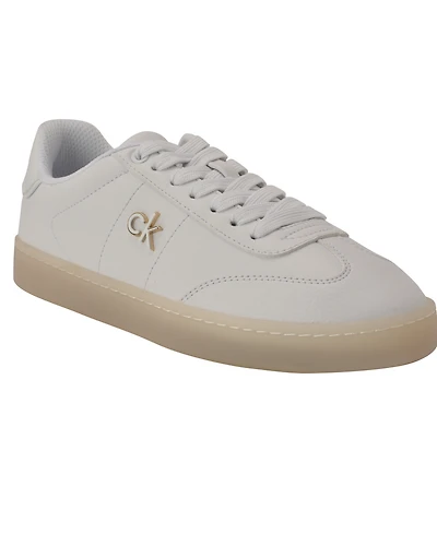 Calvin Klein Women's Nicala Logo Lace-Up Sneakers
