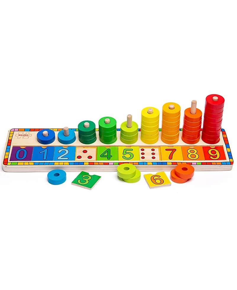 Bigjigs Toys Wooden Learn to Count